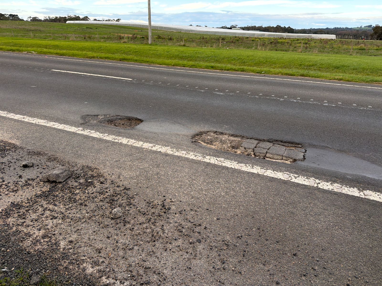 Example pothole photograph
